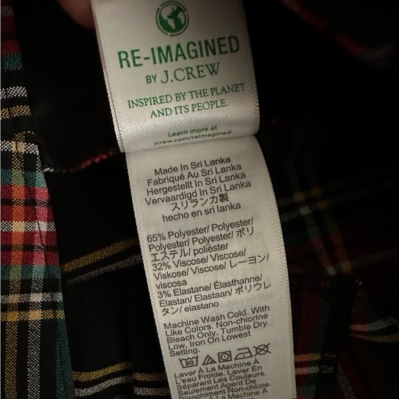 J.Crew Ruby Full Length Tartan Plaid Pants - Picture 5 of 5